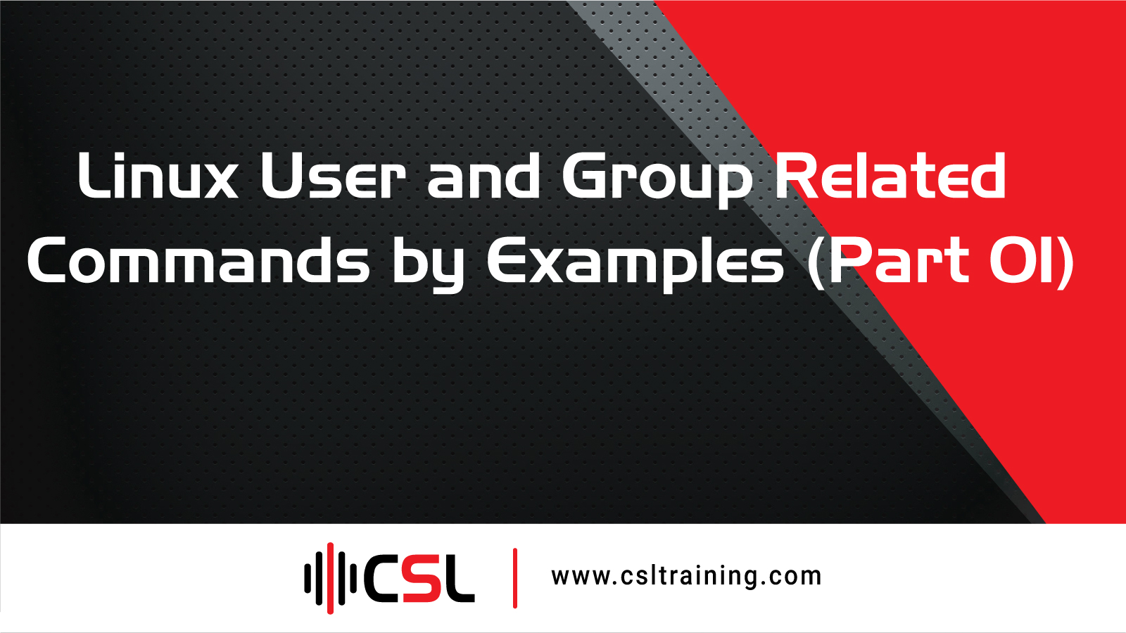 Read more about the article Linux User and Group Related Commands by Examples (Part 01)