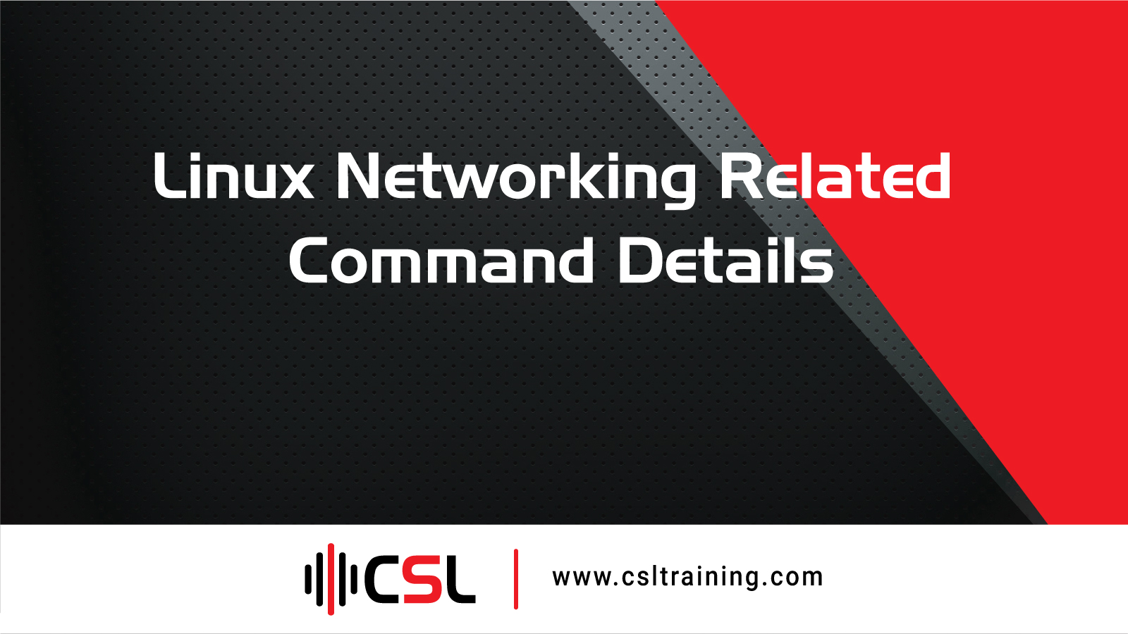 Read more about the article Linux Networking Related Command Details