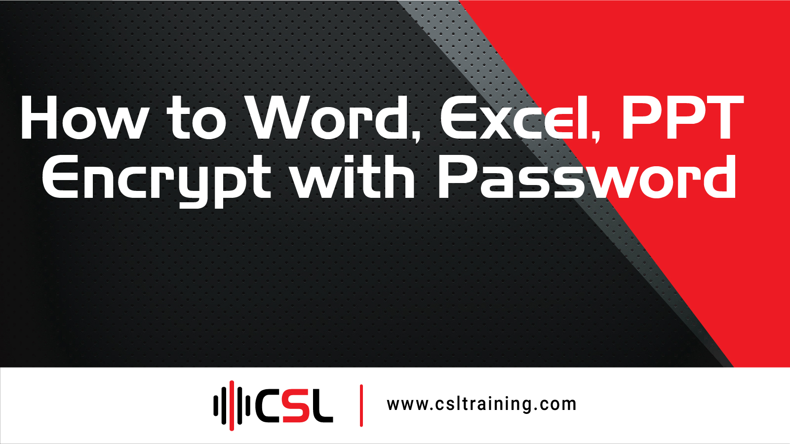 Read more about the article How to Word, Excel, PPT Encrypt with Password