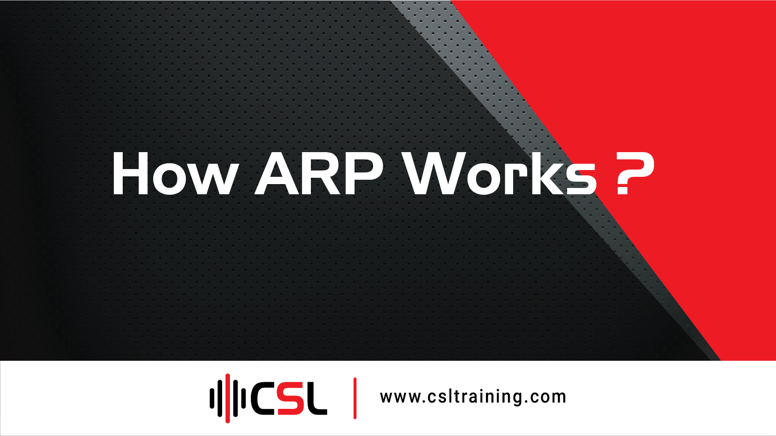 Read more about the article How ARP Works ?
